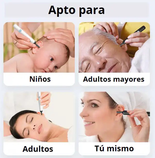 👂✨Limpiador De Oídos con Cámara HD – Precisión Visual para Tu Salud Auditiva  - NE3 Wireless Visible Earpick