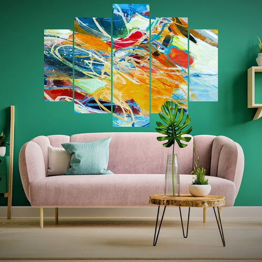 CUADRO ARTE ABSTRACTO & POP-ART